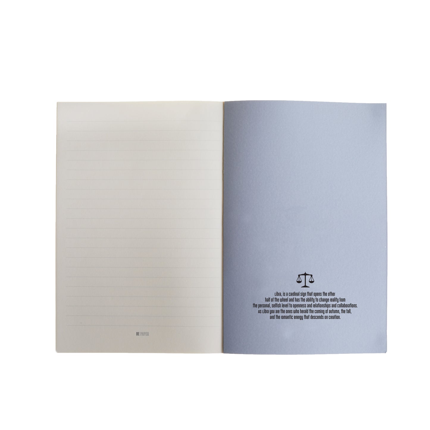 Libra - Zodiac notebook